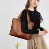 Fashion Retro Women's Handbag Trendy Shoulder Bag, Multi-Layer Tote Bag Large Capacity Crossbody Bag