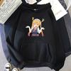 Толстовка с капюшоном Miss Kobayashi's Dragon Maid S Tooru, модная толстовка с героями мультфильмов, толстовка для пар, повседневная мягкая толстовка для четырех сезонов для мужчин и женщин