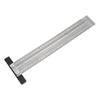 300mm Hole Ruler Stainless Steel Scribing Ruler Portable T-Rule  Woodworking Measurement