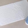 Утолщенный нескользящий хлопковый коврик для ванной с логотипом, 50x80, абсорбирующий жаккард из пряжи, окрашенной в пряди