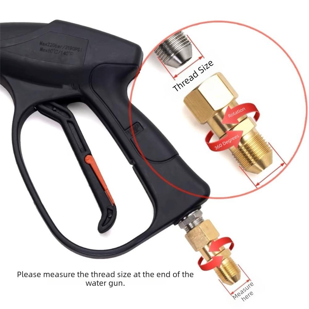 Brass Hose Connector Quick Swivel Joint Connector  Pressure Washer Hose Accessories