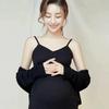 Modern Maternity Photoshoot Wear for Moms-to-Be: Studio & Home Outfits