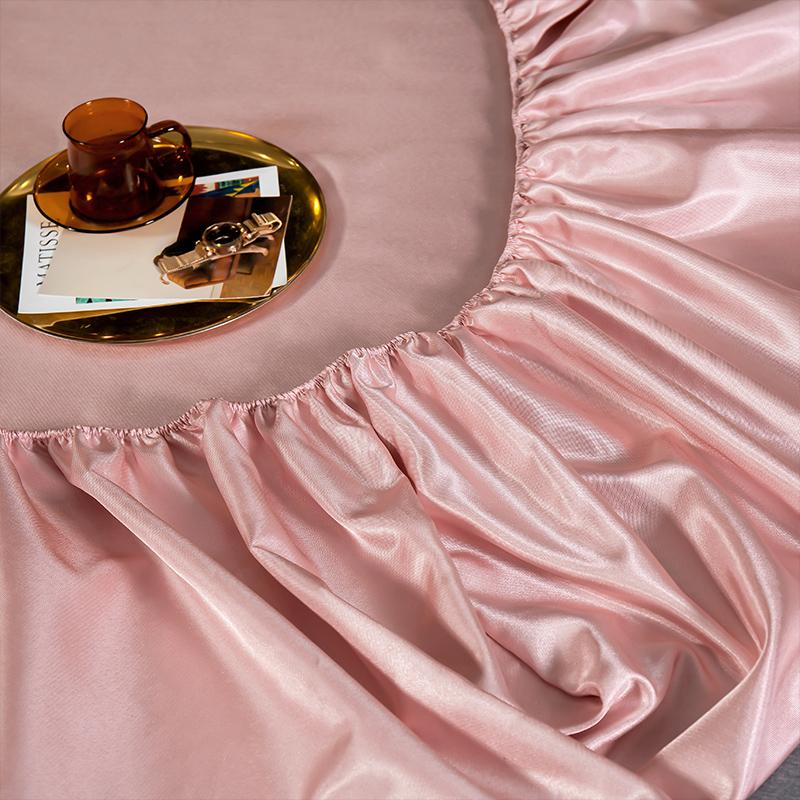 Мягкие легкие роскошные простыни с эластичной лентой, защитное покрывало для матраса для двуспальной кровати