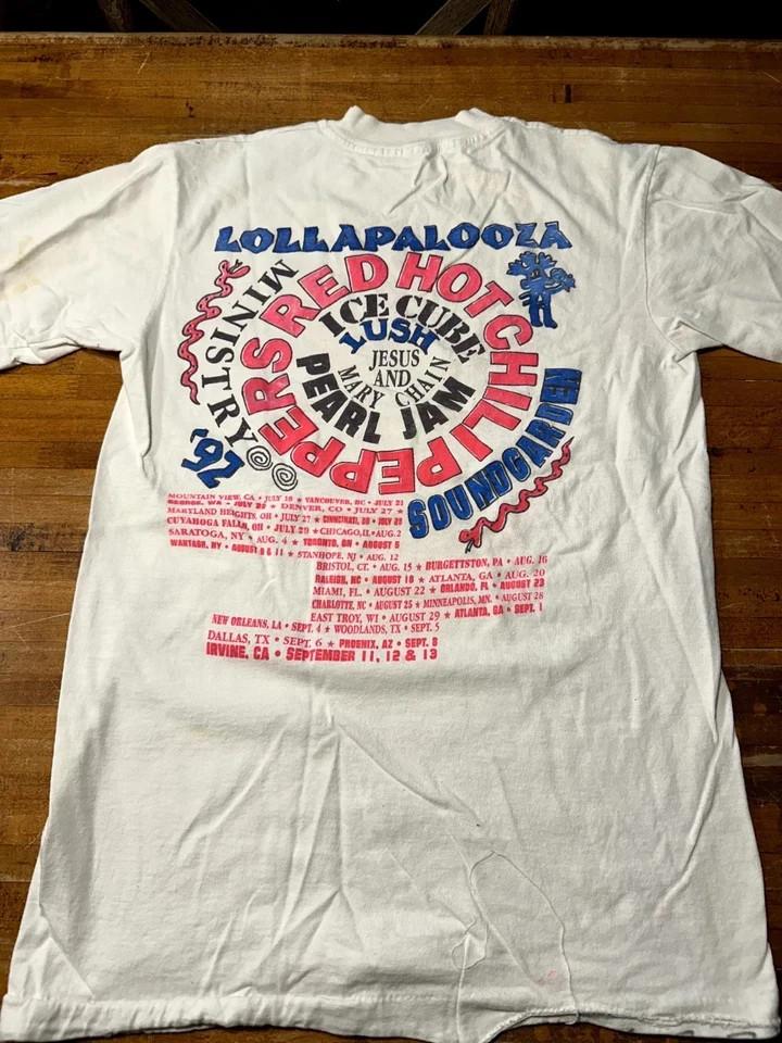 Red Hot Chili Peppers Lollapalooza 1992 Футболка Унисекс Футболка