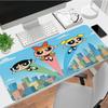 Powerpuff Girls Xl Gaming Mouse Pad Nonslip Rubber Base Stitched Edge Waterproof Desk Mat For Pc Laptop Gamer Office Computer Accessories C929824
