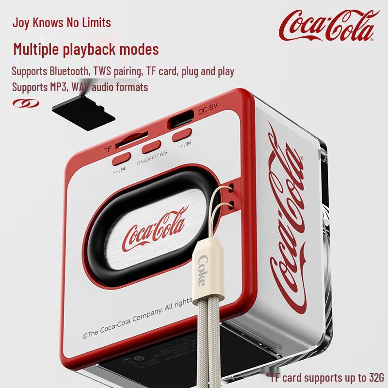 Coca-Cola A01 Portable Bluetooth Speaker