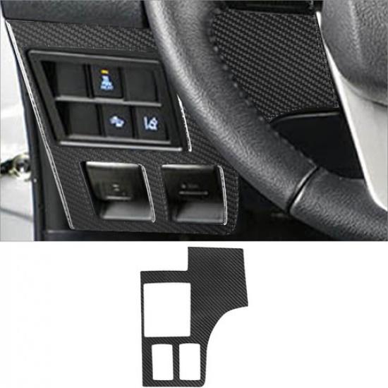 Накладка из углеродного волокна на панель управления тусклым светом в салоне для Toyota Hilux 2015-
