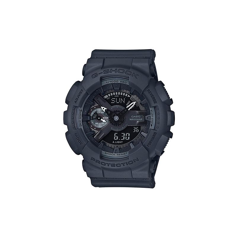 Casio Модный тренд ретро крутой продвинутый динамичный повседневный стрелочный двойной дисплей водонепроницаемый спортивный кварцевый механизм полимерный ремешок японский и GMA-S110CM-8A