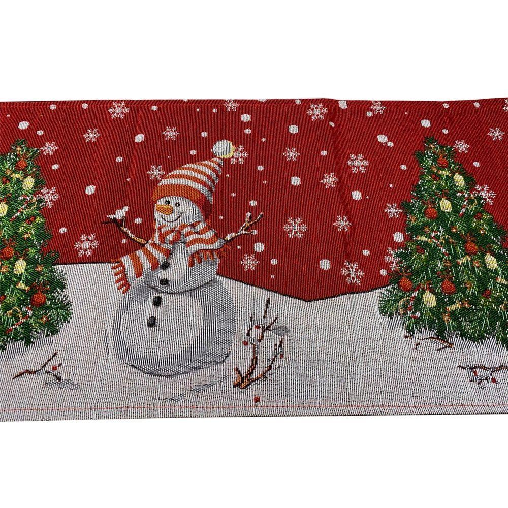 Bells Kitchen Wedding Decoration Snowman Party Decoration Tablecloth Christmas Decoration Table Runner Christmas Table Runner