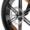 Электровелосипед Velopro M9, 250 Вт, 20-дюймовые широкие шины, полный амортизатор, взрослый, 48 В, 35 Ач, гидравлические тормоза, 7 скоростей, с сигнализацией