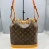 [Pre-Owned] Petit Noe Classic Monogram Drawstring Closure Coated Canvas With Leather Trim Bucket Bag - Excellent #RE4TMN