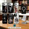 Чехол для телефона Michael Jackson Магнитный Для iPhone17 16 15 14 13 12 Pro Max Для Magsafe Беспроводной Зарядки Чехол