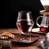 Double Wall Glass Espresso Cups Anti-scald Reusable Tea Mug Glass Wine Cup Home Barista Coffee Accessories 120/250/335ml