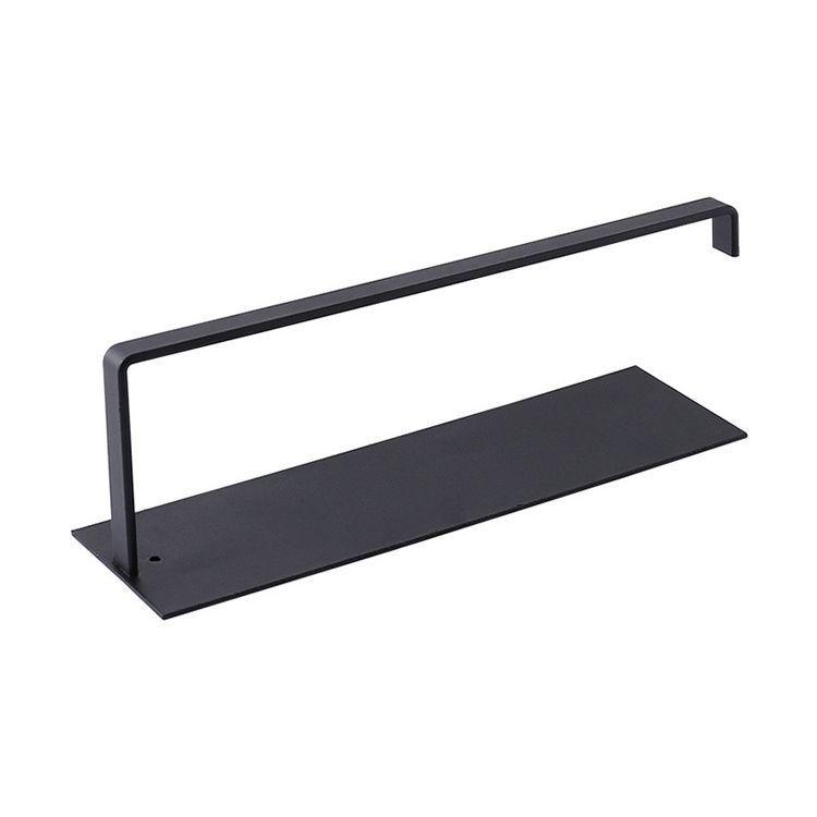 Настенная нержавеющая полка для хранения в ванной и держатель для бумажных полотенец