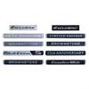 wvkzl2 Car Sticker Executive Black White Emblem 60th Anniversary Badge Decal for Toyota Tundra Corolla Prado Brownstone Limited Edition