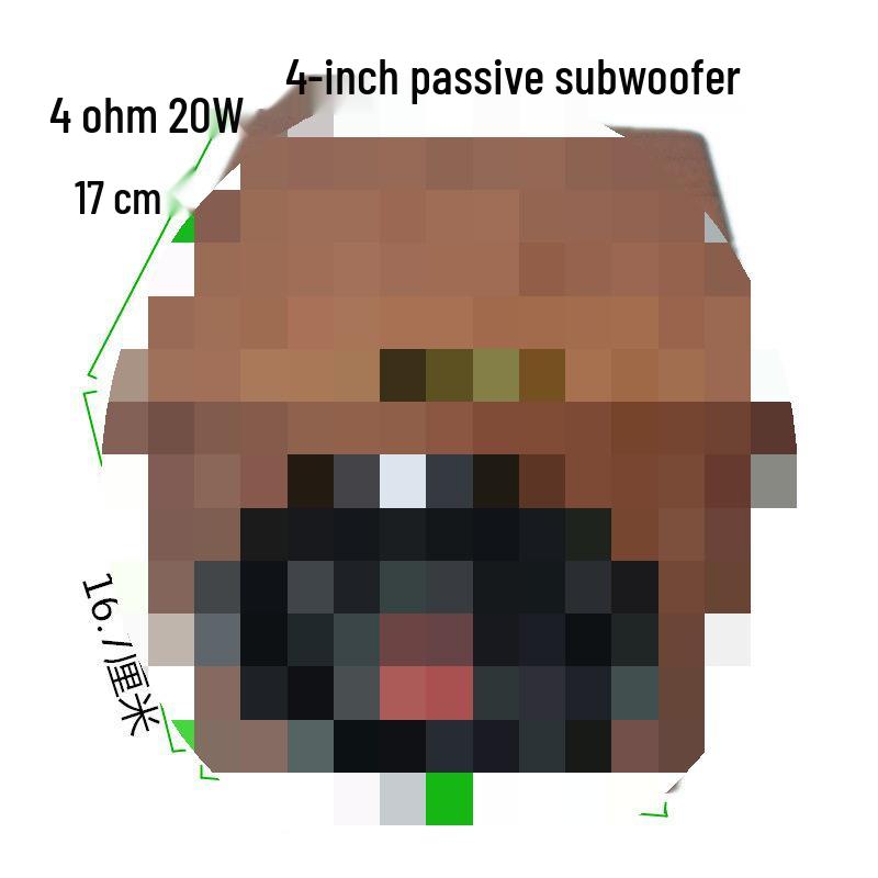 Сабвуферный динамик 4 дюйма, 5 дюймов, 6,5 дюймов для автомобиля и дома