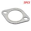Новый 5 шт 63 мм/2,5 дюйма Автомобильный двигатель Прокладка выхлопной системы Универсальная прокладка выхлопной трубы