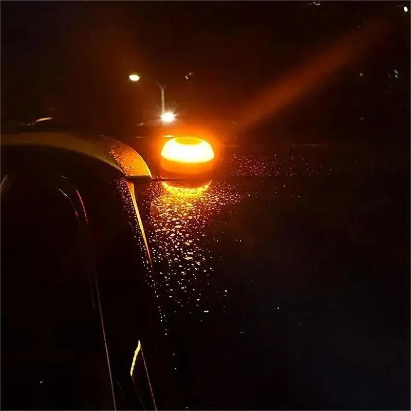 V16 Взрывная вспышка LED Белый Аварийный свет Желтый Автомобильный Предупреждающий свет Мигающий свет с батареей Сильный магнетизм