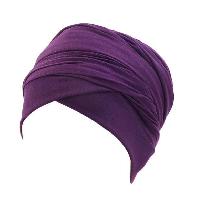 1Pc Hijab Indian Headwrap Head Wrap Extra Long Tube Cotton New Solid Color Magic Turban Women