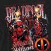 Deadpool Мужская футболка с монтажом персонажей