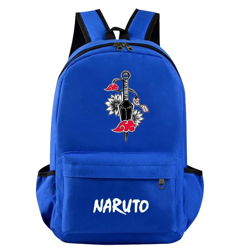 Anime Naruto Backpack for Boy Girl Back To School Bag Large Capacity Backpack Bookbag for Kid Gift Men Women Leisure Travel Bag