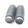 2pcs 5 Pin DIN MIDI Female to Female Audio Type Recorder Amplifier Extension Adapter Gender Changer for Live Performance Studio