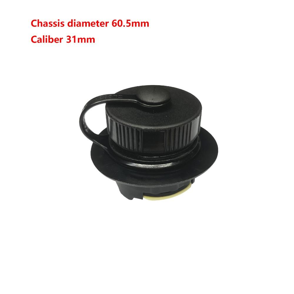 PVC Plastic Inflatable Boat Air Valve 31/29.5/42mm Inflatable Fishing Boat Replacement Air Valve