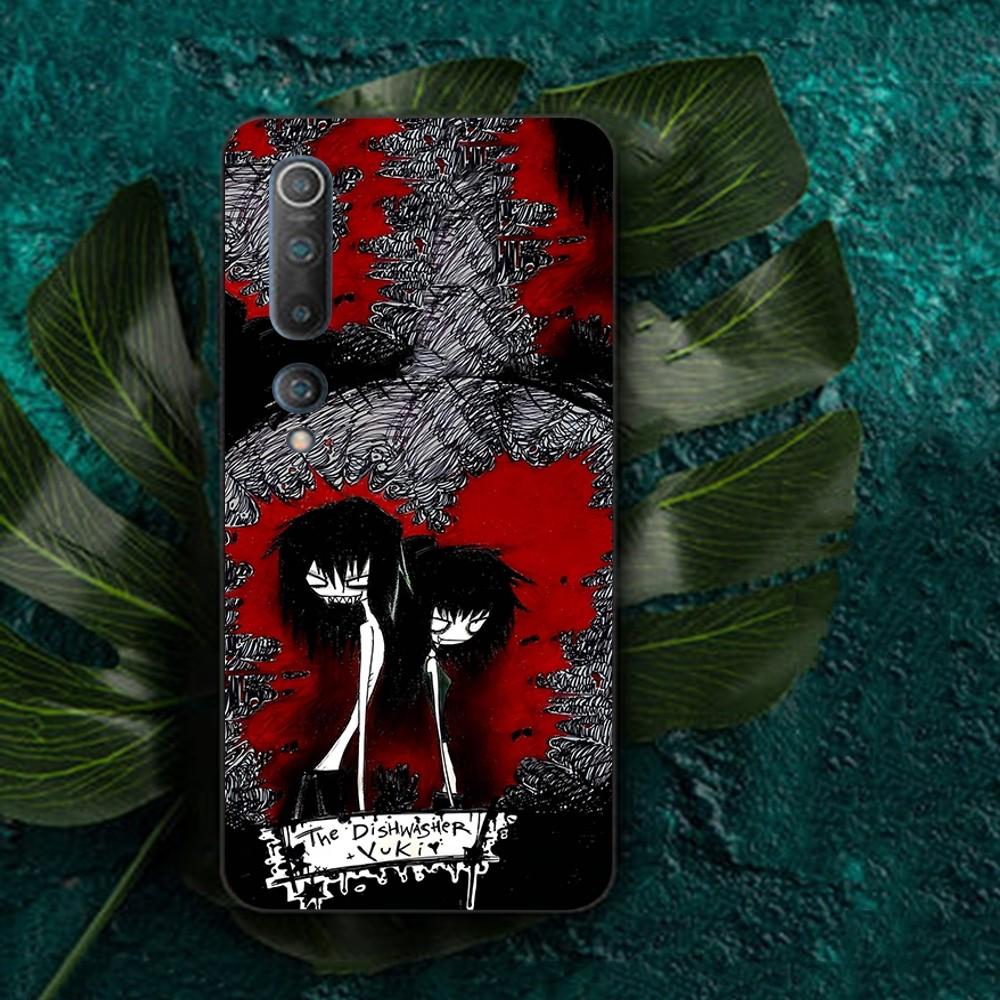 L-Love B-Black and Cute E-Emo Phone Case For Redmi Note 4 X 5 A 6 7 8 T 9 9S 10 11 11S 11Epro Poco M3 pro