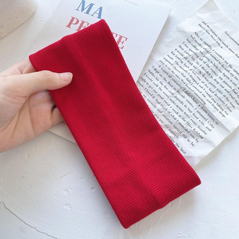 Женская широкая повязка на голову, эластичная повязка для волос, спортивный тюрбан для йоги, головной убор