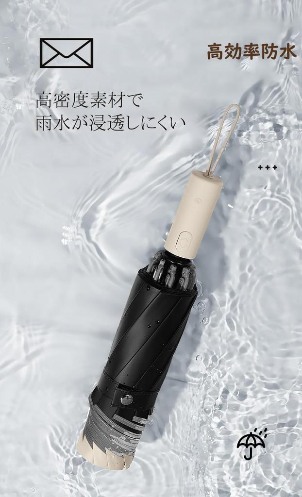 Складной зонт с обратным сложением, высокая плотность 310T, безопасная конструкция для предотвращения автоматического открытия и отражения УФ-излучения от стекла, ветра, дождя и солнечного света