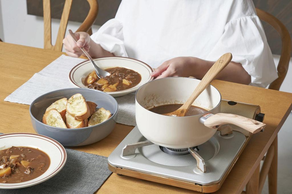 Kakusei Grinday с NB-46, 18 см, подходит для индукционных плит, сотейник с керамическим покрытием