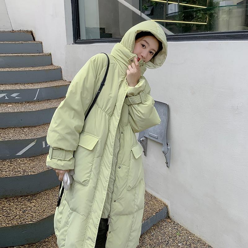 Parka Women Winter Coat (women's Long Style) New Fashion Thickened Hooded Cotton Jacket In 2022 Over Knee