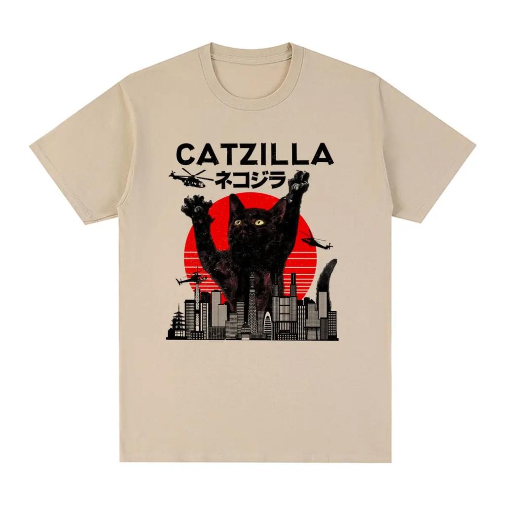 The Return Of Vampurr Vintage Cat Tshirt Graphics Funny Horror Cotton Men T shirt New Tee Tshirt Womens Tops