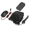 Комплект переходников для клавиатуры и мыши Проводная игровая клавиатура RGB с адаптером для проводной мыши