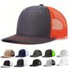 New Unisex Trucker Hat Slight Curved Brim Style Baseball Cap Men Women Casual Breathable Summer Cap