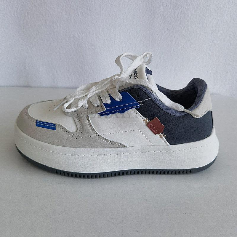 Белые кроссовки на платформе женские дизайнерские женские весенне-осенние туфли на плоской подошве со шнуровкой кроссовки повседневные женские вулканизированные туфли женские