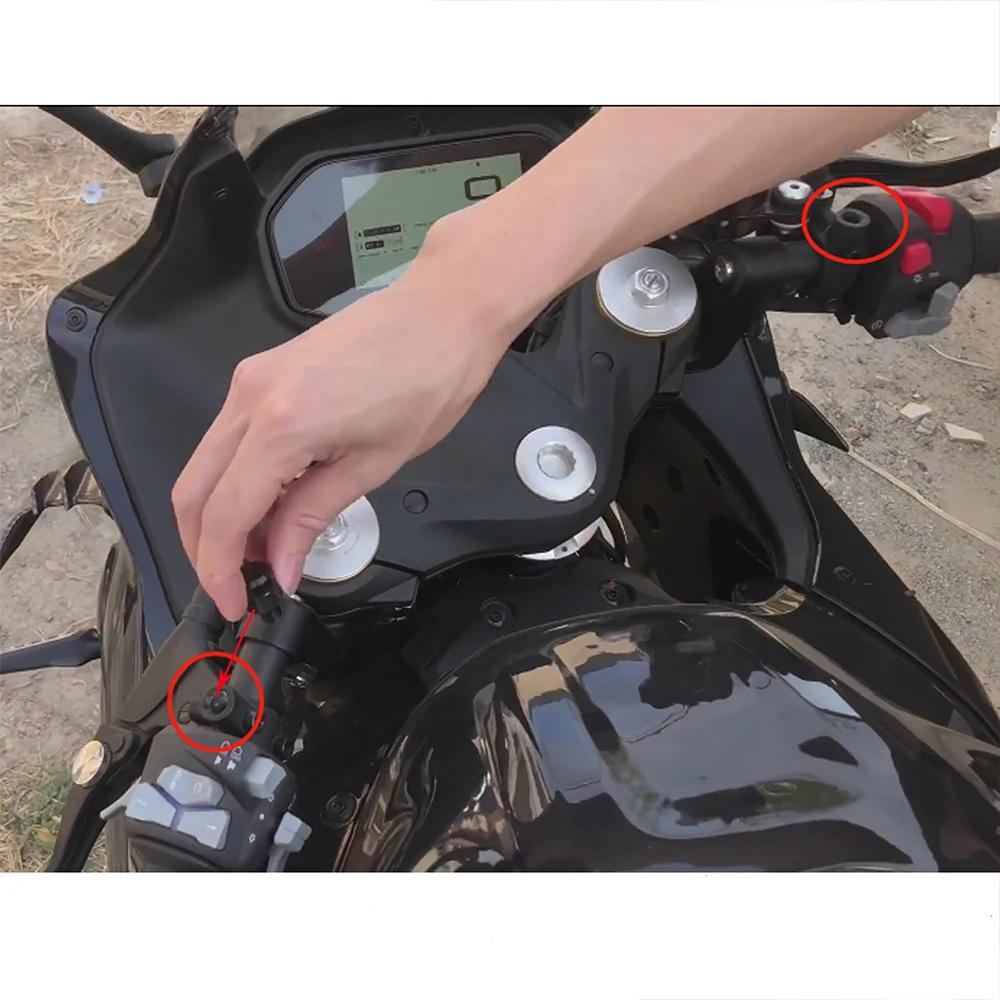 Motorcycle Mirror Hole Plug Screw Bolts For HONDA Hornet NT1100 CBR650R CBR400R CB500 Shadow PCX VFR750 XADV Forza 750 Monkey OJ6