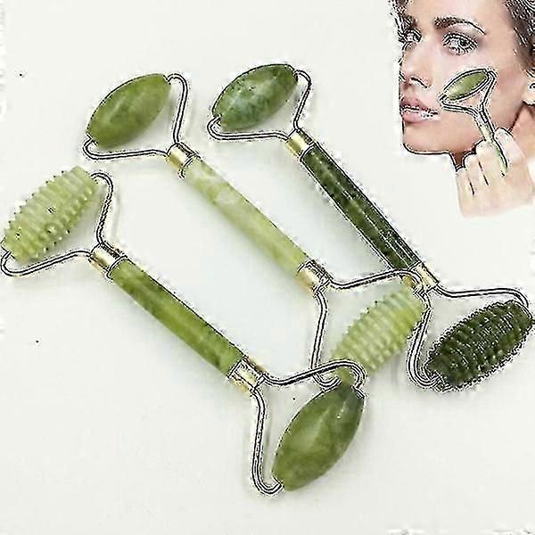 Jade Stone Massage Roller: Anti-Aging Facial Relaxation and Slimming Tool