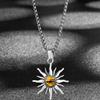 Little Sun Titanium Steel Necklace, Simple Style Pendant for Men and Women, Hip Hop Couple's Neck Chain