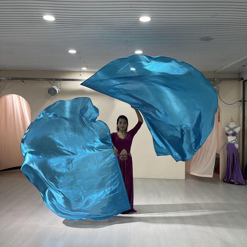 Разноцветные полукруглые флаги Масштабируемые стержни Танцевальный реквизит Новые аксессуары для танца живота Реквизит