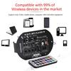 Плата усилителя R # MP3, Bluetooth-совместимая плата цифрового усилителя 120 Вт, сабвуфер