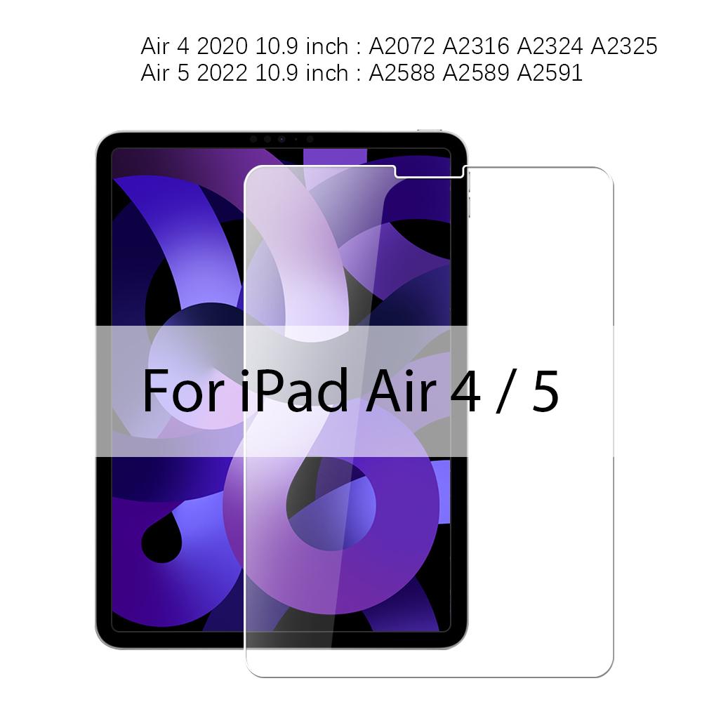 Tempered Glass Screen Protector For iPad A16 Pro 11 12.9 13 M5 M4 10th 10 Generation Air M3 5 4 3 7th 8th 9th 10.2 Mini 6 7 Film
