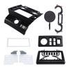 Efficientt-9 Inch Double Din Stereo Dash Kit For Land Rover Defender 2007-2016 Radio Panel Fascia Plate