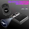 EWTJ7 1/2/4pcs HD Car Door Projector Laser Lamp Car Door Led Welcome Light Center Cover For Ford Fiesta Focus 2 Mustang Mondeo MK3 MK5