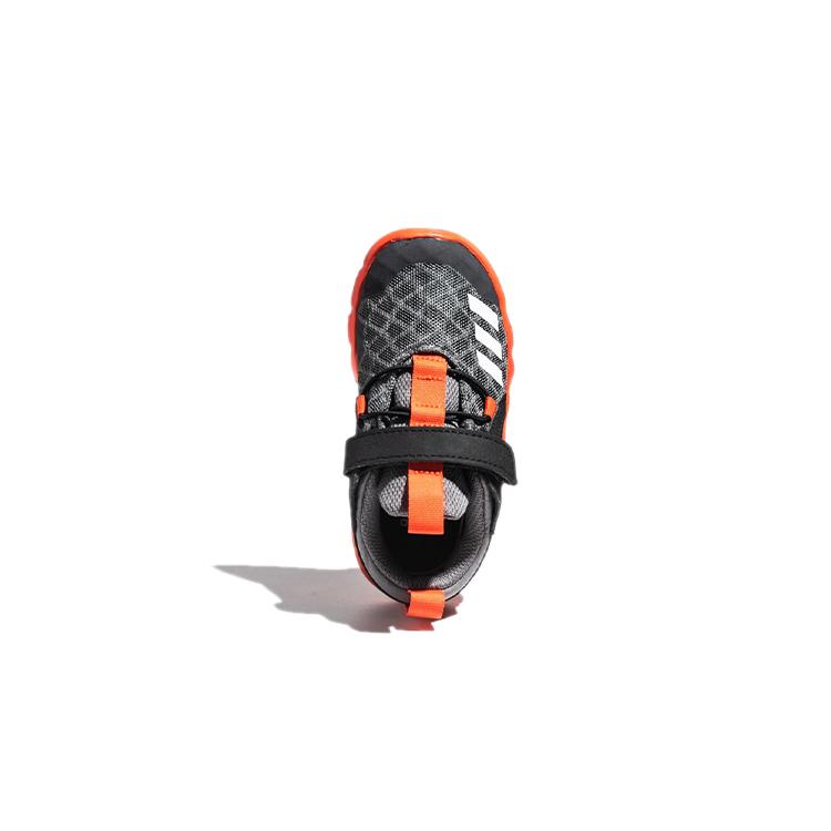 adidas Rapidaflex 2 El Дышащие Низкие Детские Кроссовки Серые Для Младенцев и Малышей CQ0097