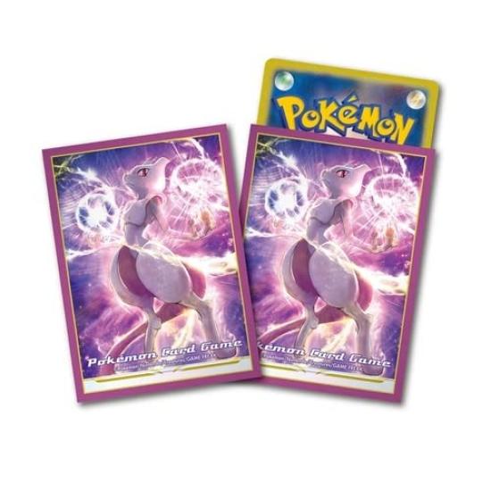 Защитные протекторы для колоды Mewtwo VSTAR Карточная игра Покемон (64 карты) -