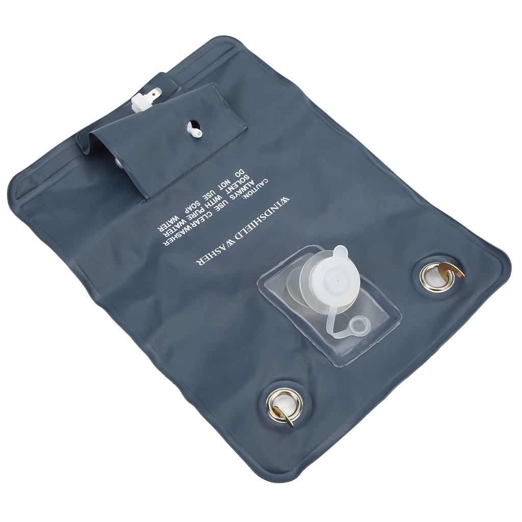 Windshield Washer Kit Easy Replaceable Convenient Practical Washer Bag Kit Cleaning Tools with Pump for 12V Car