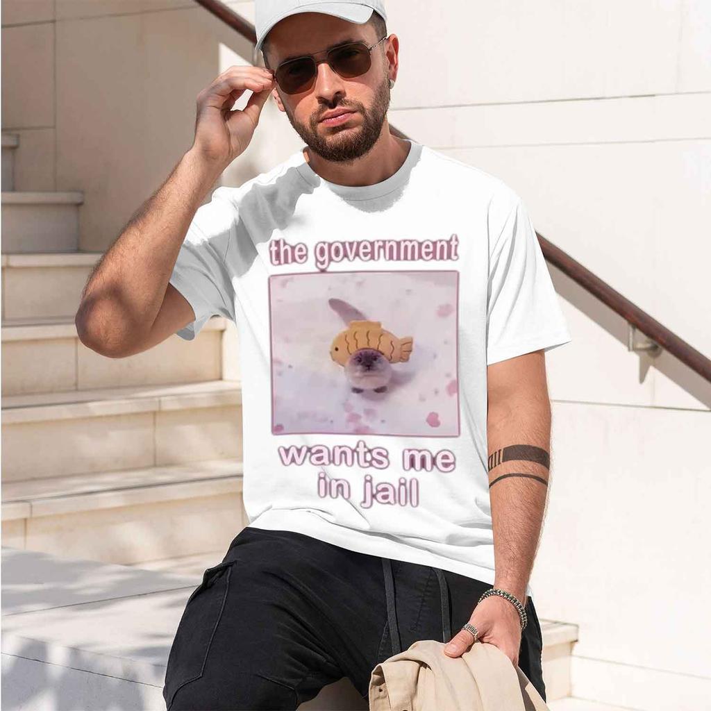 The Wants Me To Go To Jail Haikyuu Unisex Clothing Short Sleeve Round Neck Printing Pullover Tshirt 50322 2026 New Model
