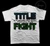Футболка с принтом группы Title Fight, Футболка с инди-рок музыкой