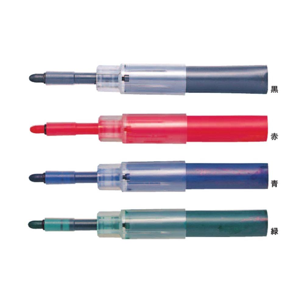 Масляные маркеры для доски Mitsubishi Pencil, средний круглый наконечник, черный, упаковка 5 штук, сенсор Oshirase